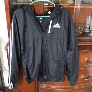 Adidas zip up track jacket